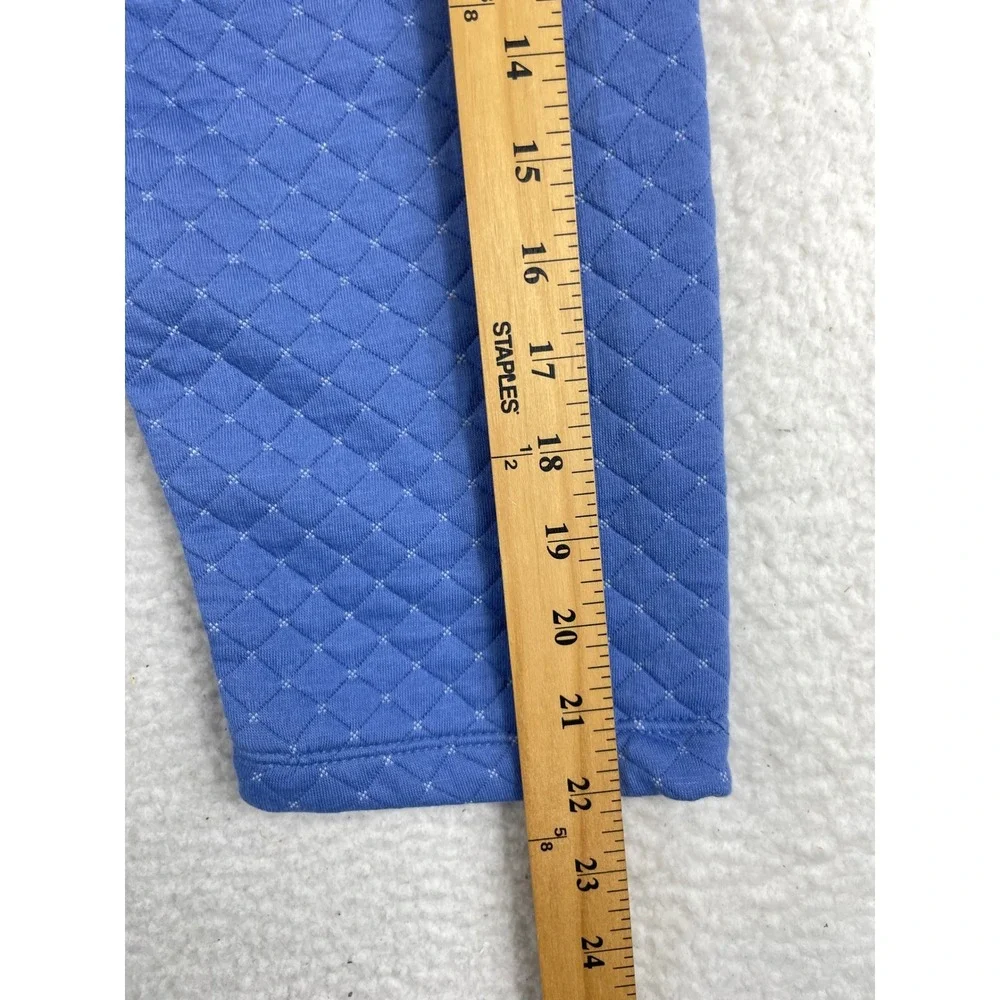 Alfred Dunner Life of Leisure Periwinkle Quilted Zip Front Jacket Petite XL - Picture 7 of 10